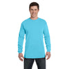 Comfort Colors Men's Lagoon Blue 6.1 Oz. Long-Sleeve T-Shirt