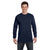 Comfort Colors Men's True Navy 6.1 Oz. Long-Sleeve T-Shirt