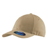 Port Authority Khaki Flexfit Garment Washed Cap