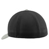 Port Authority Silver/Black Mesh Back Cap