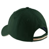 Port Authority Hunter/Stone Sandwich Bill Cap with Striped Closure