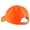 Port Authority Safety Orange/ Reflective Enhanced Visibility Cap