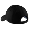 Port Authority Black/Charcoal Racing Cap with Flames