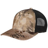 Port Authority Kryptek Highlander/Black Snapback Performance Camouflage Mesh Back Cap