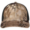 Port Authority Kryptek Highlander/Black Snapback Performance Camouflage Mesh Back Cap