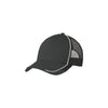 Port Authority Magnet Grey/ White/ Black Colorblock Mesh Back Cap