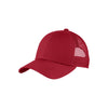 Port Authority Chili Red Adjustable Mesh Back Cap