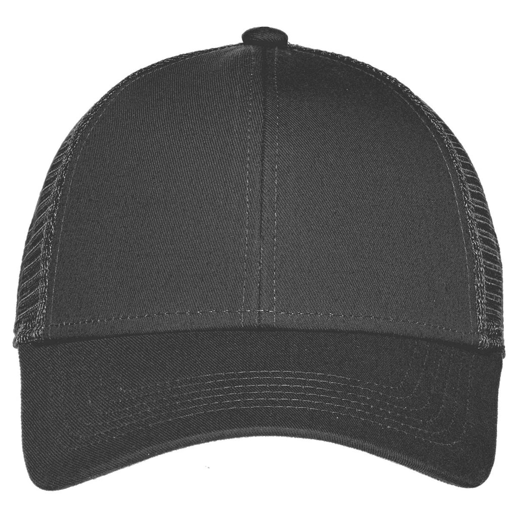 Port Authority Carbon Grey Adjustable Mesh Back Cap