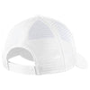 Port Authority White Adjustable Mesh Back Cap