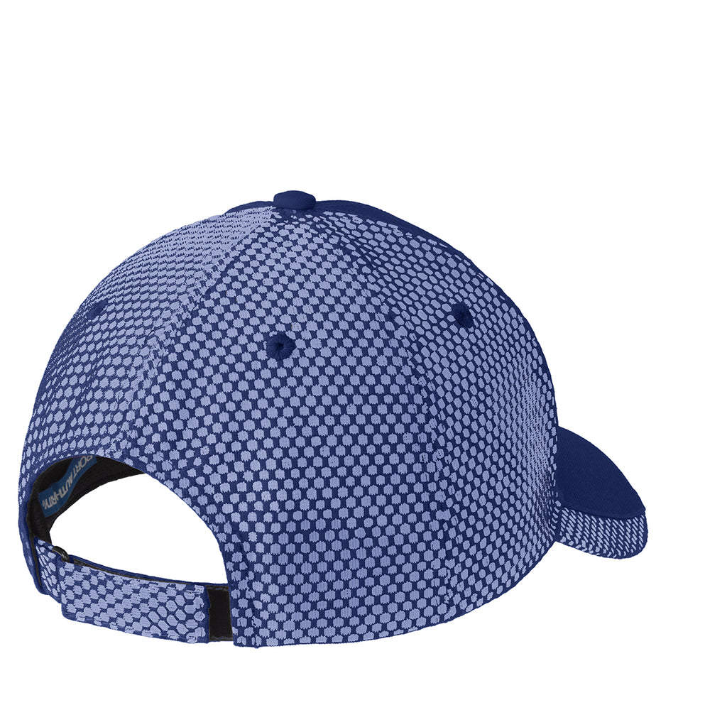 Port Authority Royal/White Two-Color Mesh Back Cap