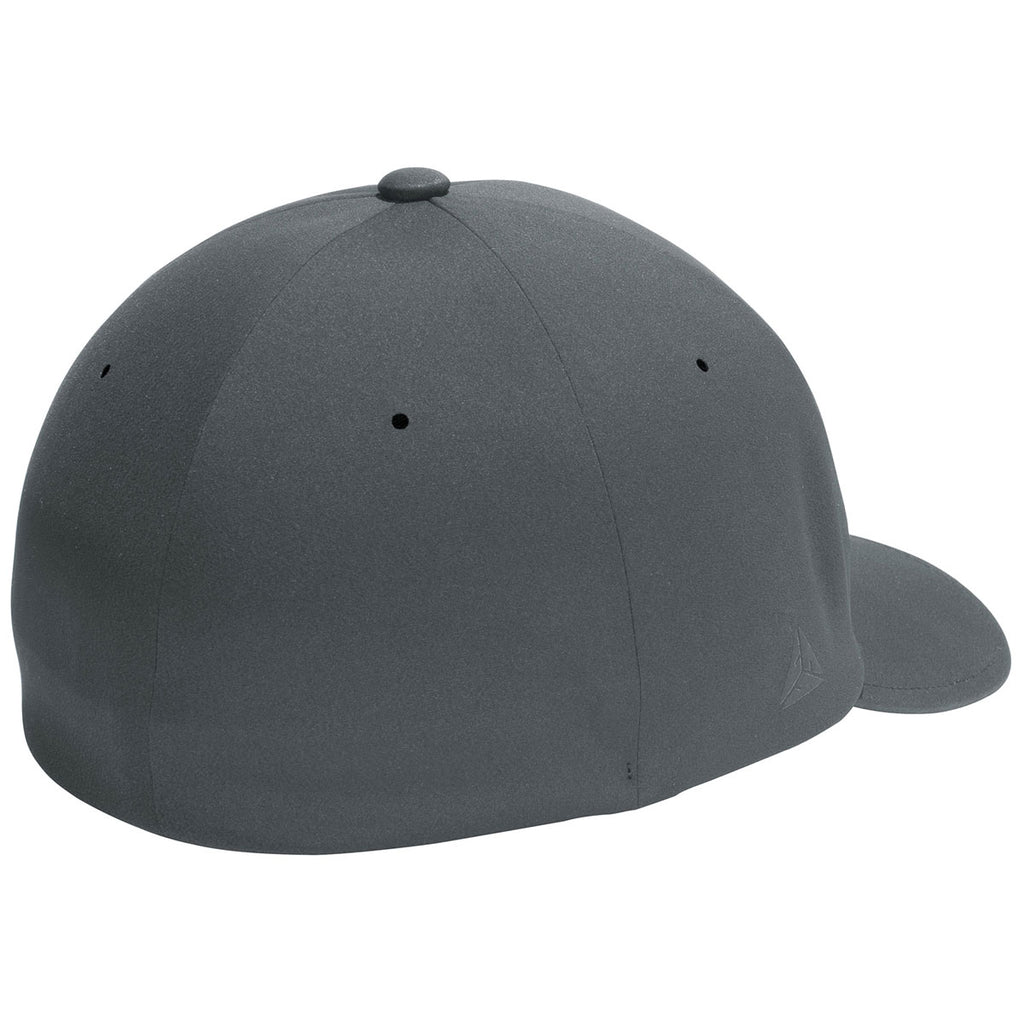 Port Authority Dark Grey Flexfit Delta Cap