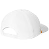 Port Authority White/ Athletic Gold Snapback Five-Panel Rope Cap