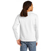 Champion Men's White Heritage 5.2-oz Jersey Long Sleeve Tee