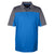 Core 365 Men's True Royal/Carbon Balance Colorblock Performance Pique Polo