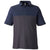 Core 365 Men's Carbon/Classic Navy Heather Fusion ChromaSoft Colorblock Polo