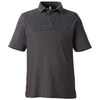 Core 365 Men's Carbon/Carbon Heather Fusion ChromaSoft Colorblock Polo