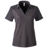 Core 365 Women's Carbon/Carbon Heather Fusion ChromaSoft Colorblock Polo