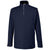 Core 365 Men's Classic Navy Fusion ChromaSoft Pique Quarter-Zip