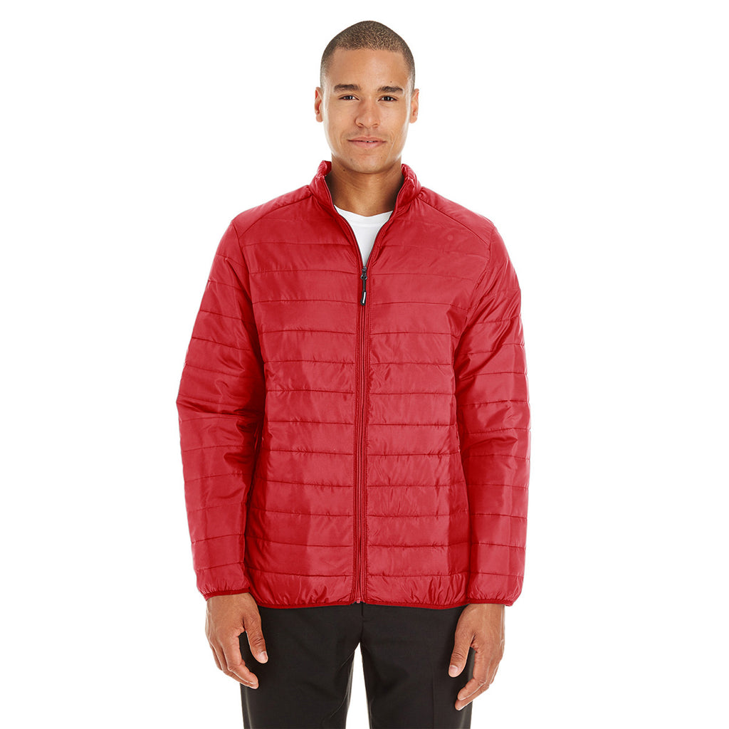 Core 365 Men's Classic Red Prevail Packable Puffer