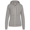 Landway Women's Heather Grey Peyton Cotton Poly Fleece Hoodie