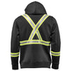 Stormtech Men's Black Omega Reflective Zip Hoody