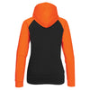 Stormtech Women's Black/Orange Omega Two-Tone Zip Hoody