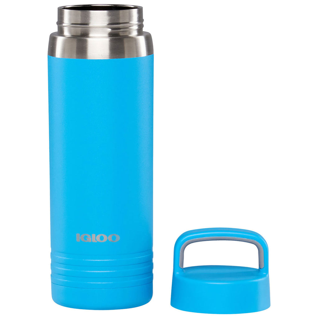 Igloo Light Blue 24 oz. Vacuum Insulated Bottle