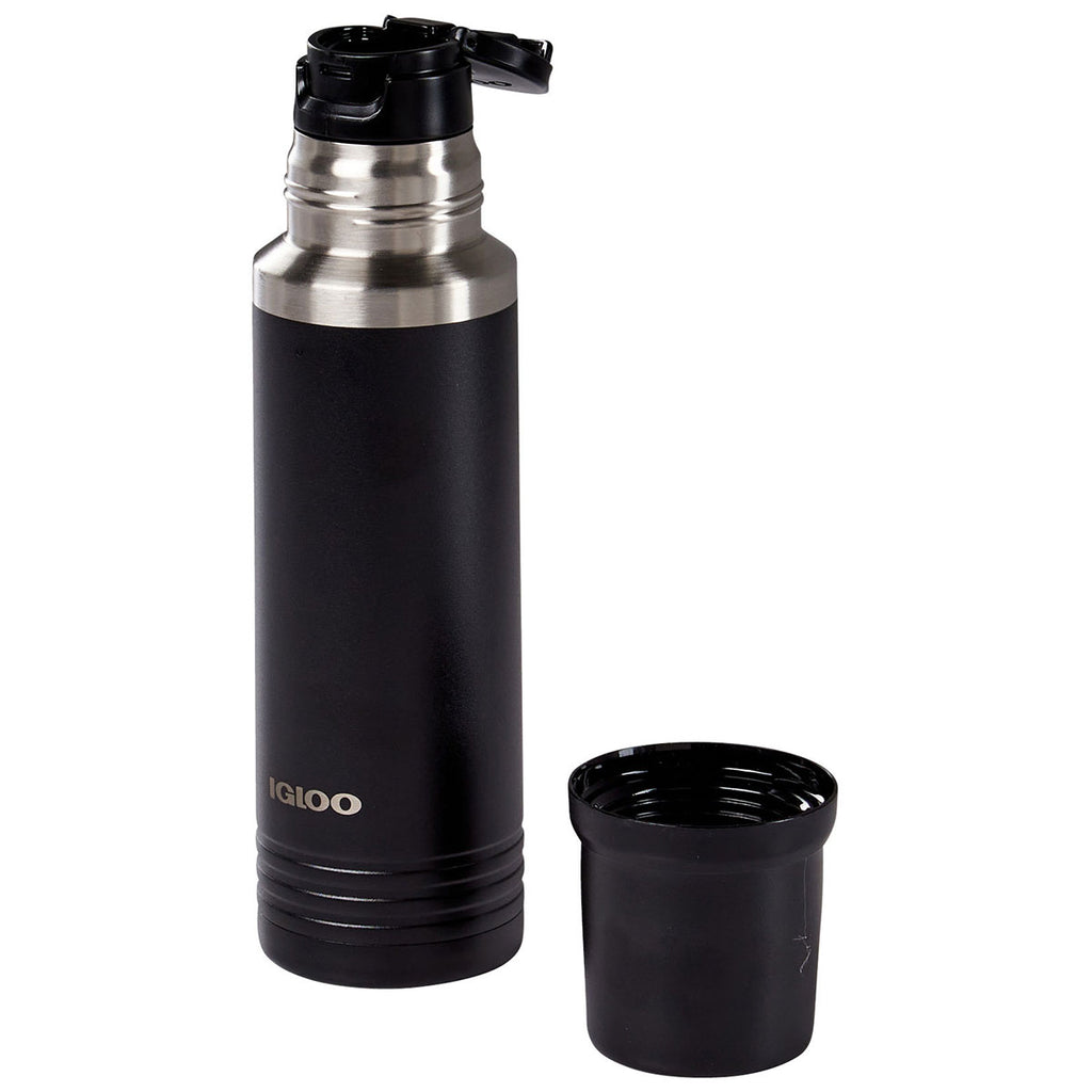 Igloo Black 20 oz. Vacuum Insulated Flask