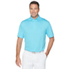 Callaway Men's Blue Atoll Birdseye Polo