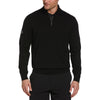 Callaway Men's Black Ink Long Sleeve 1/4 Zip Merino Sweater