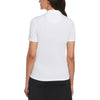 Callaway Women's White Micro Texture Polo