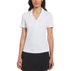 Callaway Women's White Micro Texture Polo