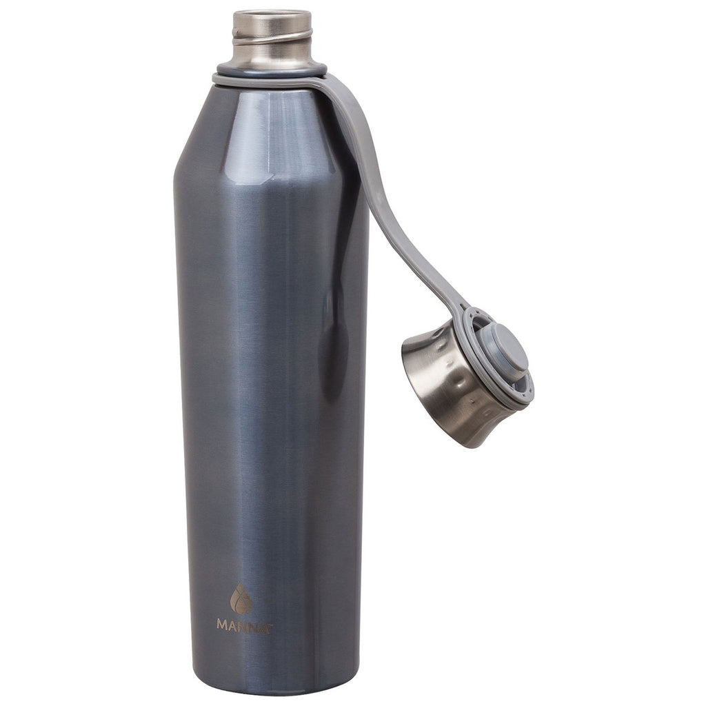 Manna Light Blue 25 oz. Haute Steel Bottle