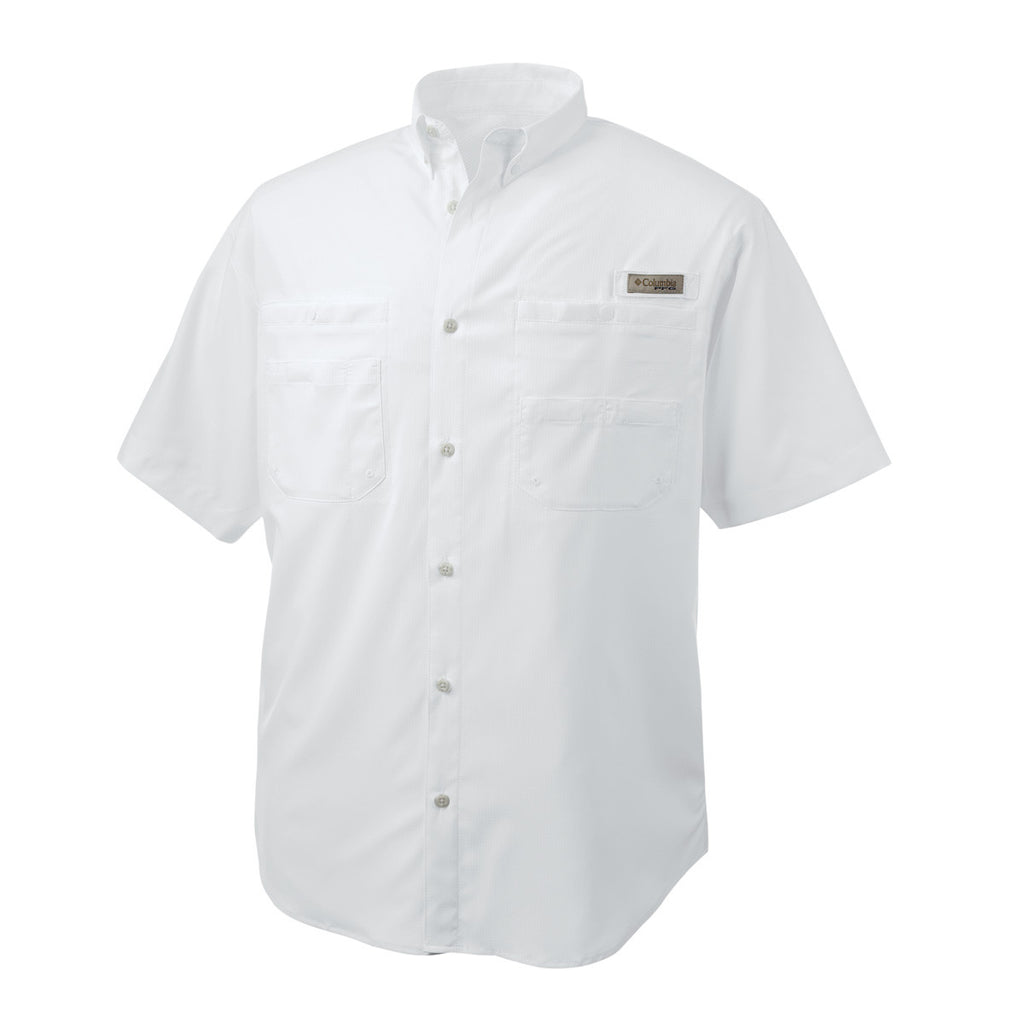 Columbia Men's White Tamiami II S/S Shirt