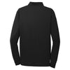 CornerStone Men's Black Select Snag-Proof Long Sleeve Polo