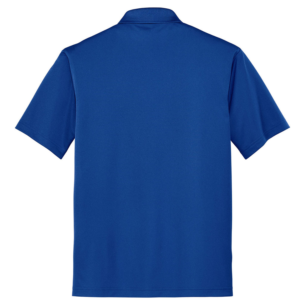 CornerStone Men's True Royal Micropique Gripper Polo