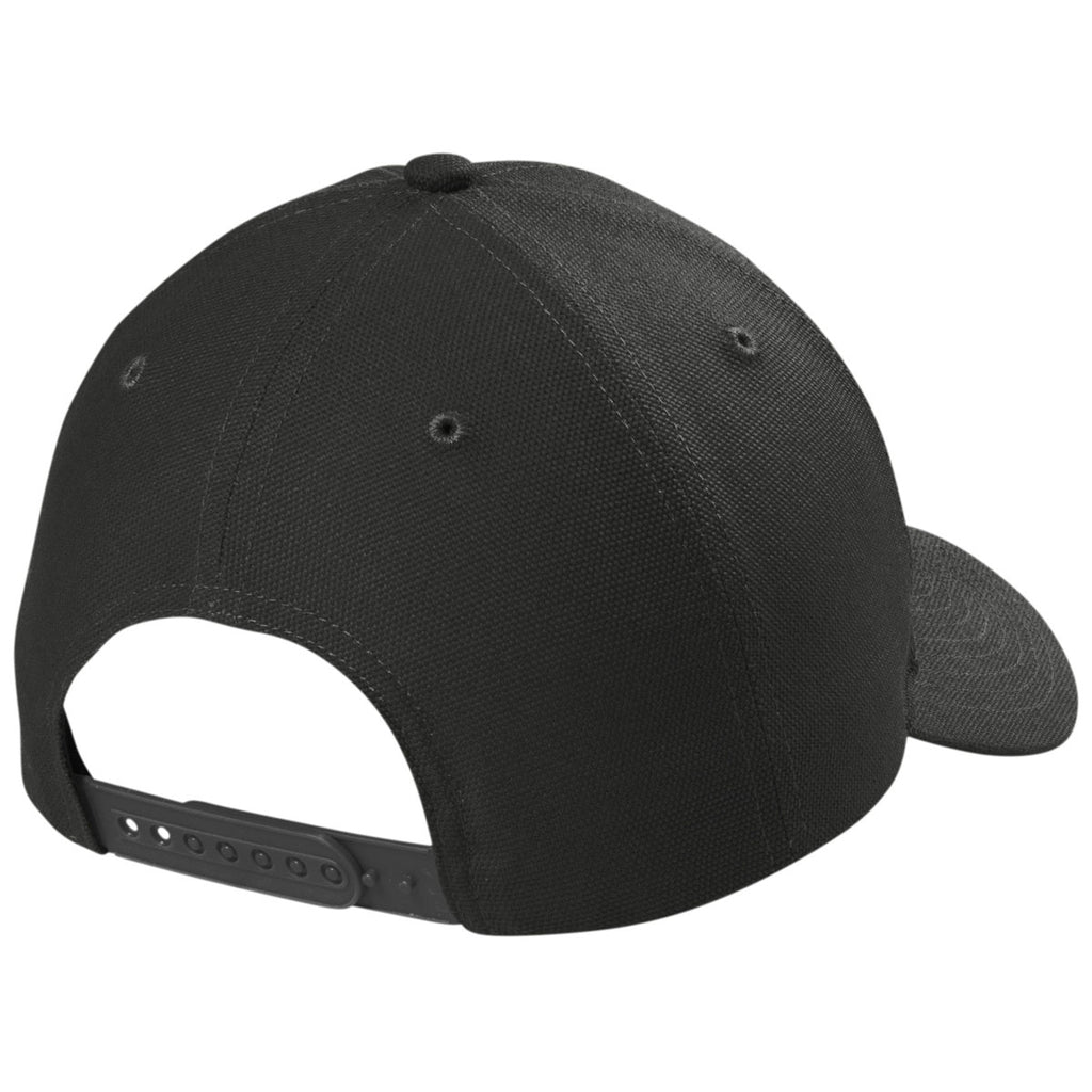 CornerStone Black Canvas Cap