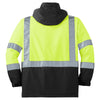 CornerStone Safety Yellow/Black ANSI 107 Class 3 Safety Windbreaker