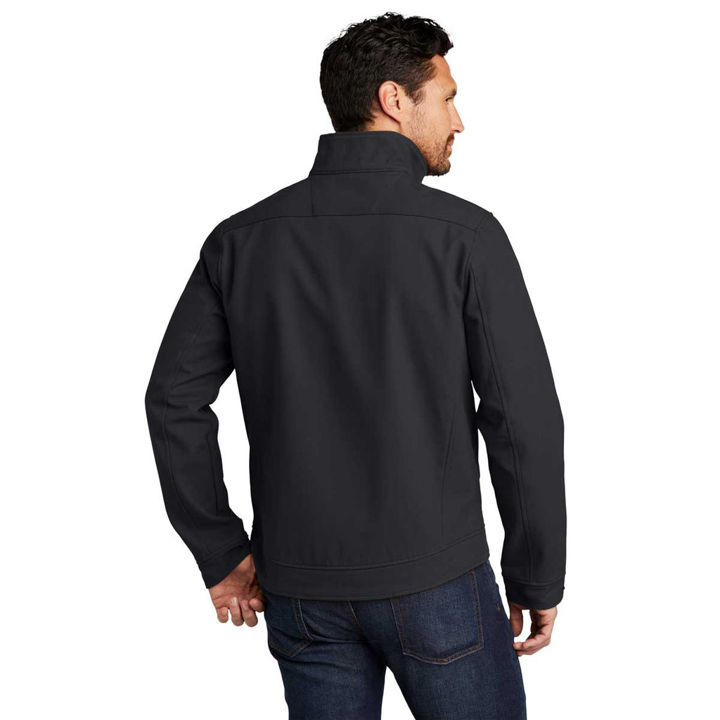 CornerStone Men's Charcoal Duck Bonded Soft Shell Jacket