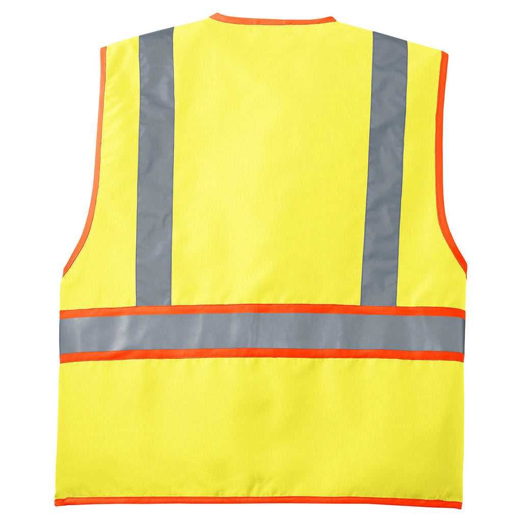 CornerStone Safety Yellow ANSI 107 Class 2 Dual-Color Safety Vest