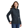 Carhartt Women's Navy Clarksburg Full Zip Hoodie