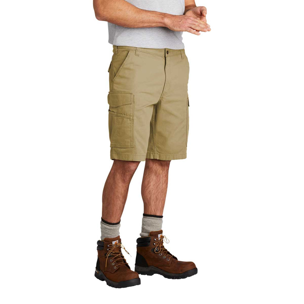 Carhartt Men's Dark Khaki Rugged Flex Rigby Cargo Short