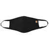 Carhartt Black Cotton Ear Loop Face Mask (3 pack)