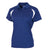 BAW Women's Royal/White Colorblock Polo