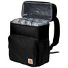 Carhartt Black Backpack 20-Can Cooler