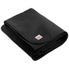 Carhartt Black Firm Duck Sherpa-Lined Blanket