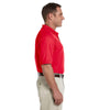 Devon & Jones Men's Red Pima Pique Short-Sleeve Polo