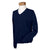 Devon & Jones Women's Navy V-Neck Sweater