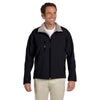 Devon & Jones Men's Black Soft Shell Jacket