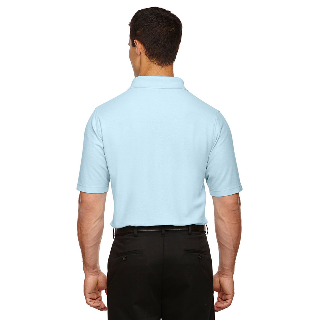 Devon & Jones Men's Crystal Blue Drytec 20 Performance Polo